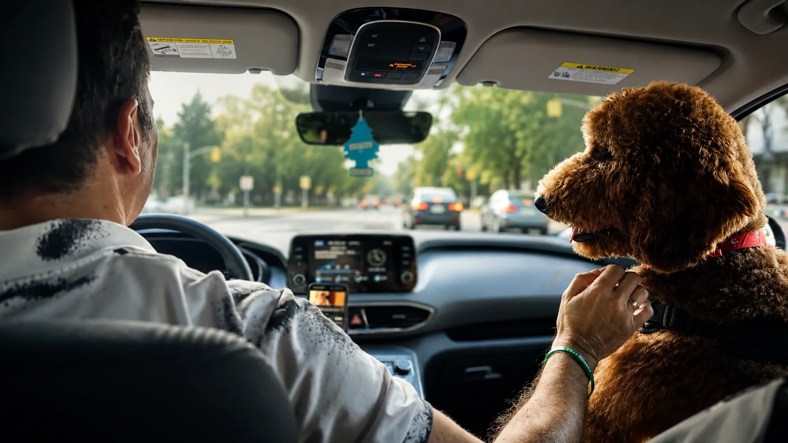 Собака в дороге с Dog Transport USA